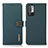 Leather Case Stands Flip Cover Holder B02H for Xiaomi Redmi Note 10 5G