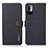 Leather Case Stands Flip Cover Holder B02H for Xiaomi Redmi Note 10 JE 5G