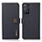 Leather Case Stands Flip Cover Holder B02H for Xiaomi Redmi Note 11 Pro 4G