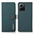 Leather Case Stands Flip Cover Holder B02H for Xiaomi Redmi Note 12 4G