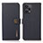 Leather Case Stands Flip Cover Holder B02H for Xiaomi Redmi Note 12 Turbo 5G