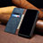 Leather Case Stands Flip Cover Holder B02S for Samsung Galaxy M04