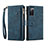 Leather Case Stands Flip Cover Holder B02S for Samsung Galaxy S20 FE 4G