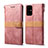 Leather Case Stands Flip Cover Holder B02S for Samsung Galaxy S20 Plus