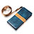 Leather Case Stands Flip Cover Holder B02S for Samsung Galaxy S20 Plus 5G