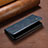 Leather Case Stands Flip Cover Holder B02S for Xiaomi Mi 13 Pro 5G Blue