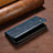 Leather Case Stands Flip Cover Holder B02S for Xiaomi Redmi Note 11 Pro 5G Blue