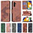 Leather Case Stands Flip Cover Holder B03F for Samsung Galaxy A04s