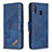 Leather Case Stands Flip Cover Holder B03F for Samsung Galaxy A20