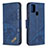 Leather Case Stands Flip Cover Holder B03F for Samsung Galaxy A21s