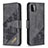 Leather Case Stands Flip Cover Holder B03F for Samsung Galaxy A22s 5G