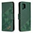 Leather Case Stands Flip Cover Holder B03F for Samsung Galaxy A42 5G Green