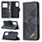 Leather Case Stands Flip Cover Holder B03F for Samsung Galaxy A52 4G