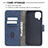 Leather Case Stands Flip Cover Holder B03F for Samsung Galaxy M12