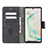 Leather Case Stands Flip Cover Holder B03F for Samsung Galaxy Note 10 5G