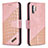 Leather Case Stands Flip Cover Holder B03F for Samsung Galaxy Note 10 Plus 5G Rose Gold