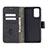 Leather Case Stands Flip Cover Holder B03F for Samsung Galaxy Note 20 5G