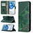 Leather Case Stands Flip Cover Holder B03F for Samsung Galaxy S20 Plus