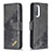 Leather Case Stands Flip Cover Holder B03F for Xiaomi Mi 11i 5G Black