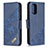 Leather Case Stands Flip Cover Holder B03F for Xiaomi Redmi Note 10 4G