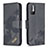 Leather Case Stands Flip Cover Holder B03F for Xiaomi Redmi Note 10 5G