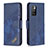 Leather Case Stands Flip Cover Holder B03F for Xiaomi Redmi Note 11 4G (2021)