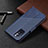 Leather Case Stands Flip Cover Holder B03F for Xiaomi Redmi Note 11 5G