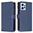 Leather Case Stands Flip Cover Holder B03F for Xiaomi Redmi Note 12 4G