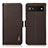 Leather Case Stands Flip Cover Holder B03H for Google Pixel 6a 5G