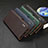 Leather Case Stands Flip Cover Holder B03H for Huawei Enjoy 50 Pro