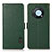 Leather Case Stands Flip Cover Holder B03H for Huawei Enjoy 50 Pro Green