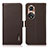 Leather Case Stands Flip Cover Holder B03H for Huawei Honor 50 5G