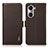 Leather Case Stands Flip Cover Holder B03H for Huawei Honor 60 5G