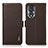 Leather Case Stands Flip Cover Holder B03H for Huawei Honor 80 5G