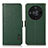 Leather Case Stands Flip Cover Holder B03H for Huawei Honor Magic6 Lite 5G Green