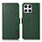 Leather Case Stands Flip Cover Holder B03H for Huawei Honor X8 4G