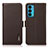 Leather Case Stands Flip Cover Holder B03H for Motorola Moto Edge 20 5G