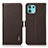 Leather Case Stands Flip Cover Holder B03H for Motorola Moto Edge 20 Lite 5G