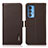 Leather Case Stands Flip Cover Holder B03H for Motorola Moto Edge 20 Pro 5G