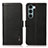 Leather Case Stands Flip Cover Holder B03H for Motorola Moto Edge S30 5G Black