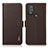 Leather Case Stands Flip Cover Holder B03H for Motorola Moto G Power (2022)