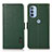 Leather Case Stands Flip Cover Holder B03H for Motorola Moto G31