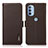 Leather Case Stands Flip Cover Holder B03H for Motorola Moto G31