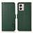 Leather Case Stands Flip Cover Holder B03H for Motorola Moto G53 5G