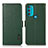 Leather Case Stands Flip Cover Holder B03H for Motorola Moto G71 5G