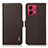 Leather Case Stands Flip Cover Holder B03H for Motorola Moto G84 5G