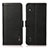 Leather Case Stands Flip Cover Holder B03H for Nokia C2 2nd Edition