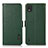 Leather Case Stands Flip Cover Holder B03H for Nokia C2 2nd Edition