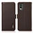 Leather Case Stands Flip Cover Holder B03H for Nokia C210