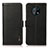 Leather Case Stands Flip Cover Holder B03H for Nokia G50 5G Black